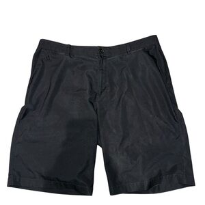 Under Armour Men's Black Flat Front Shorts